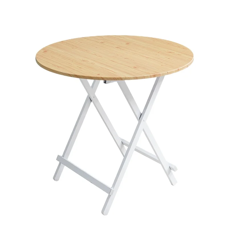 
Multifunctional outdoor indoor portable folding table simple learning conference round desk 