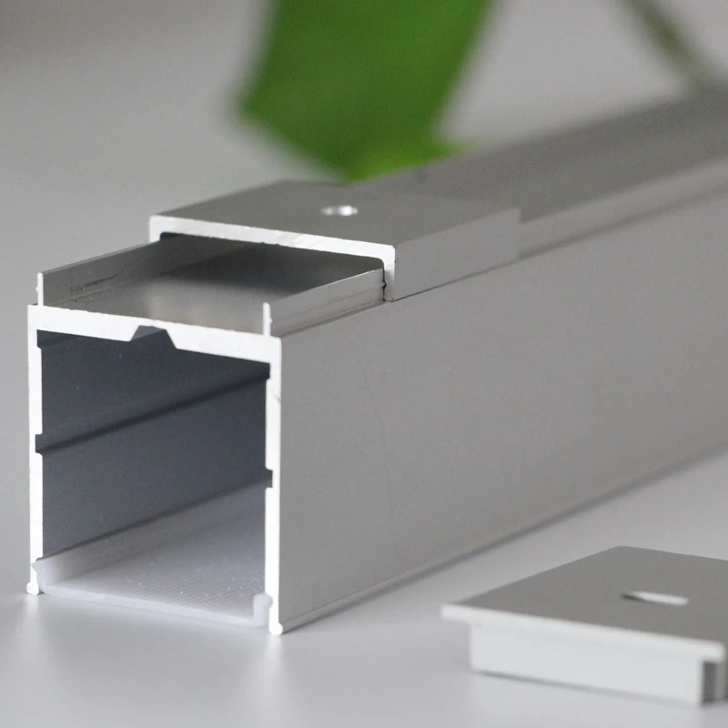 35-41mm 6063 t5 extruded aluminum decking polycarbonate cap accessories with aluminium profile connector