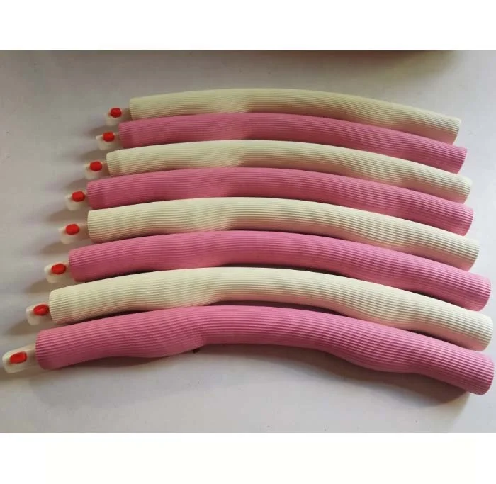 Регулируемая ширина секции 8 обручи Кольцо складной фитнес молодых взрослых для фитнеса, для тех, кто хочет сбросить вес хула кольцо