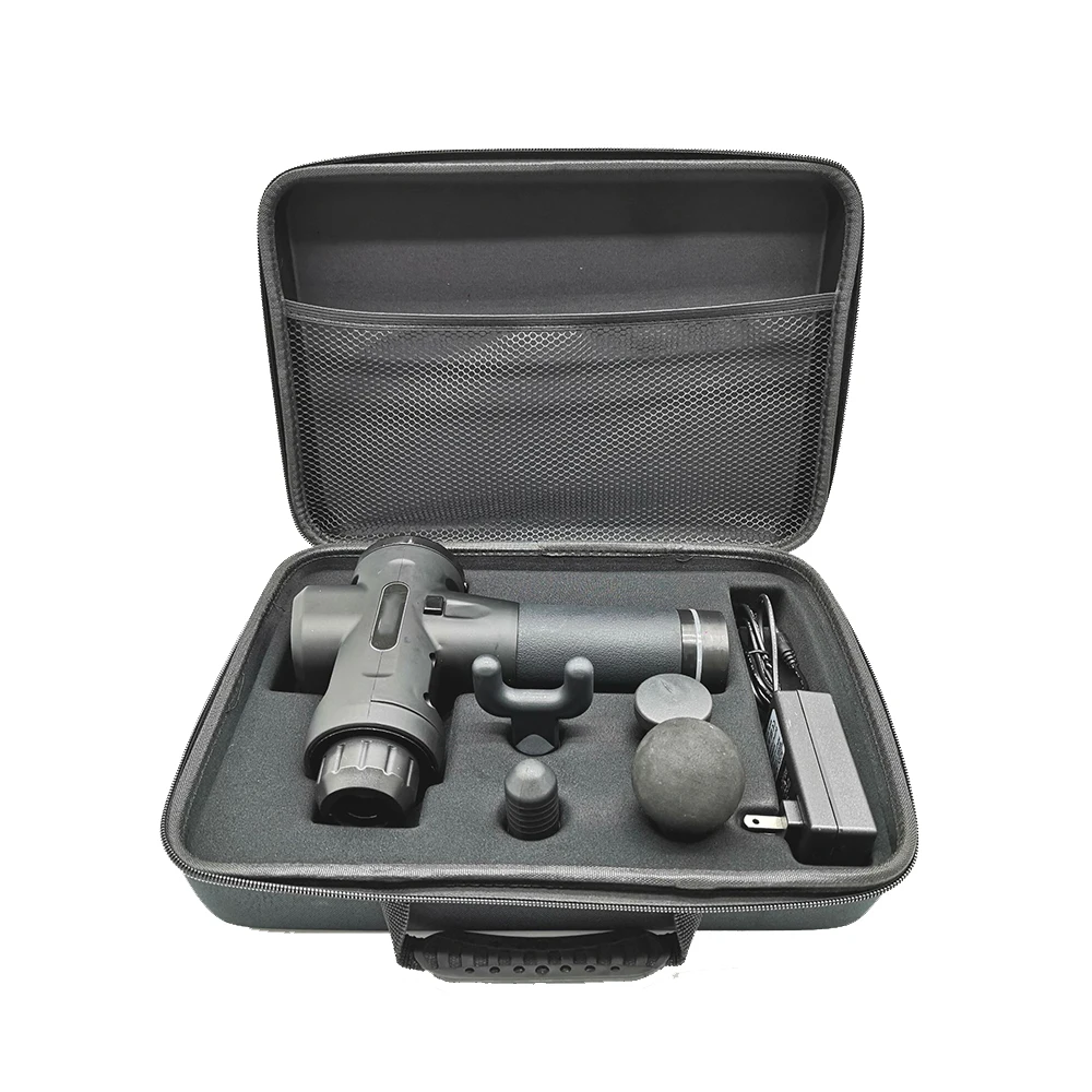 
yige fast delivery handle 6 heads massage gun 2019 new design 