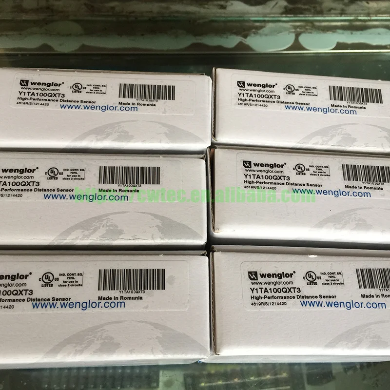 Hot sale original IP68 18-30vdc Long-Range Measuring Range 10m Y1TA100QXT3 Wenglor Laser Distance Sensor