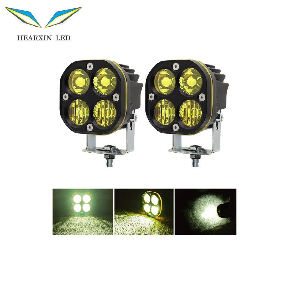 Led Pod 4x4 light Offroad Driving Flood Light 3 Inch 40W Super Bright Waterproof Bumper Work Auxiliary Lights For Car Truck ATV