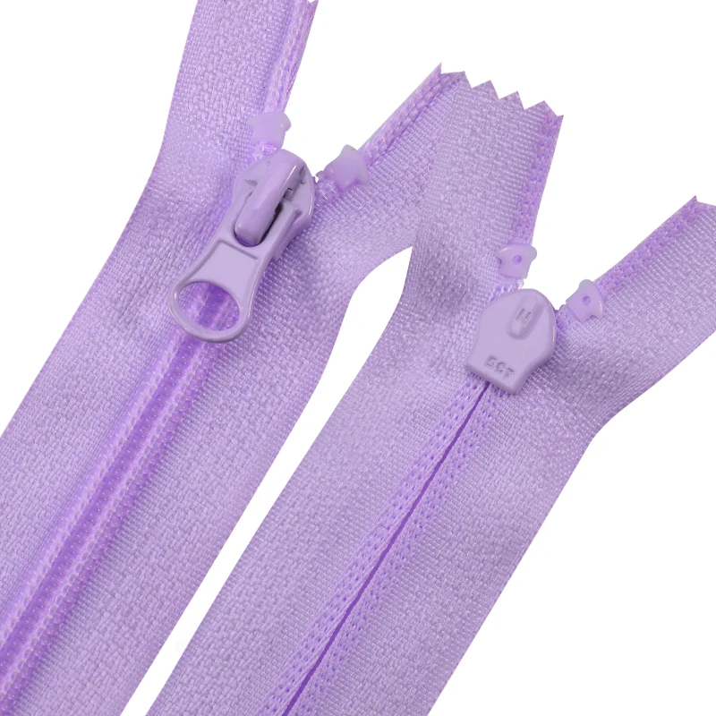 OCO Custom closed end zipper for pocket 3#5# nylon zipper coil plastic zipper bag tailoring accessories factory