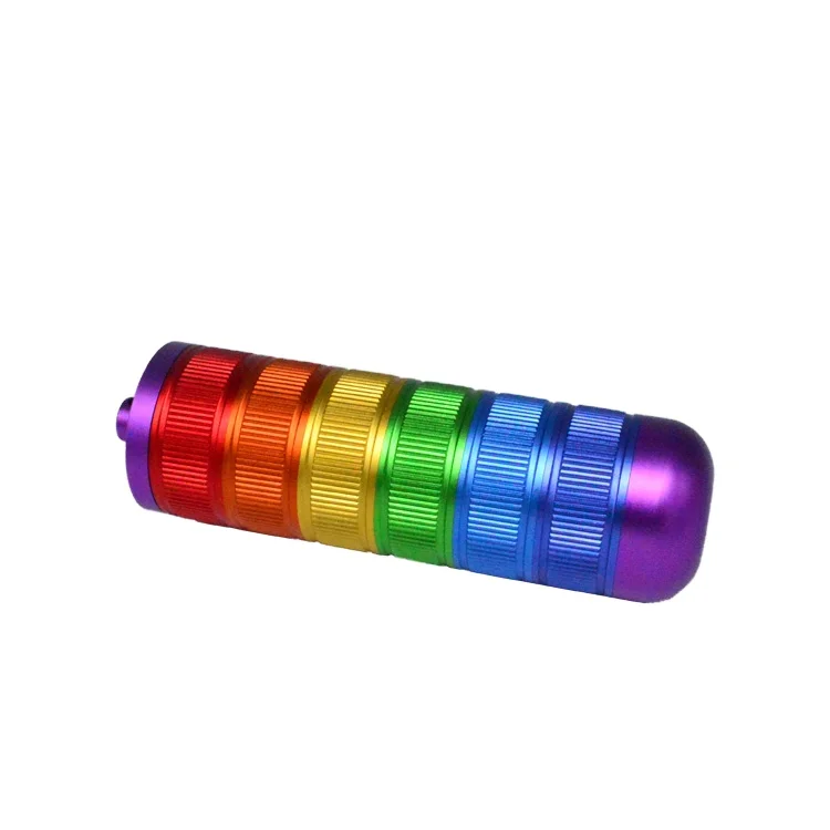 2024 New Launch Portable Travel Stackable Aluminum Alloy Pill Box Waterproof Home Storage & Organization Device