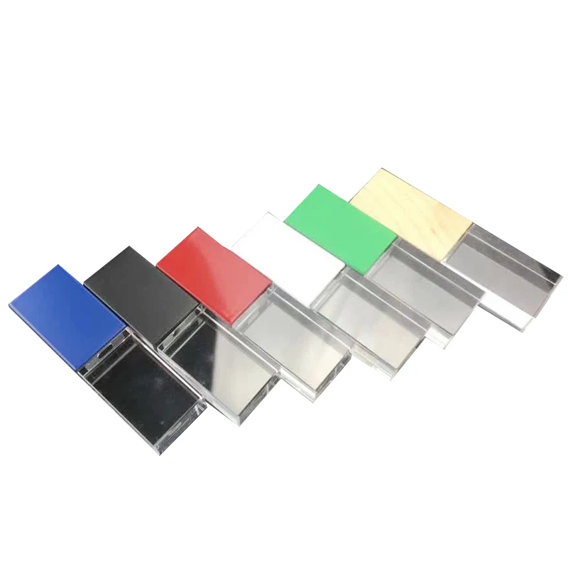 
2021Customised 32Gb 64Gb Engraved 3D Logo Usb Stick Wholesale Rose Gold c rystal Usb Flash Drives 3.0 With Led Light 