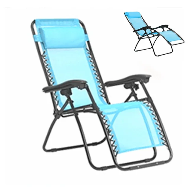
Portable Zero Gravity Chair Folding Recliner Lounger Chair 