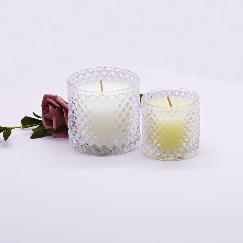 Luxury Candle Jar Wedding Candy Jar Scented Candle Scented with Glass Home Decoration Holidays for Wedding Environment Friendly