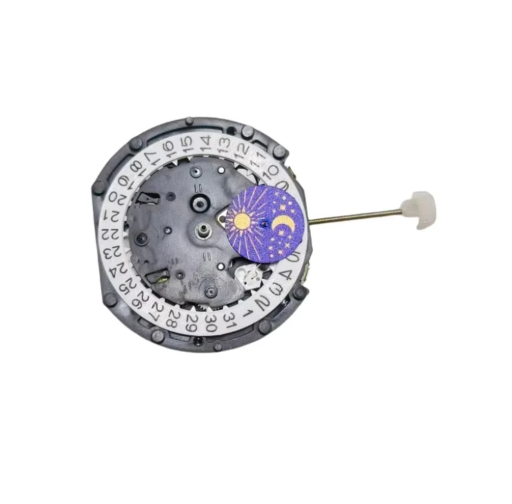 Watch parts original brand new quartz movement PE90 six needle 3.6.9 lunar phase multi kinetic energy quartz movement