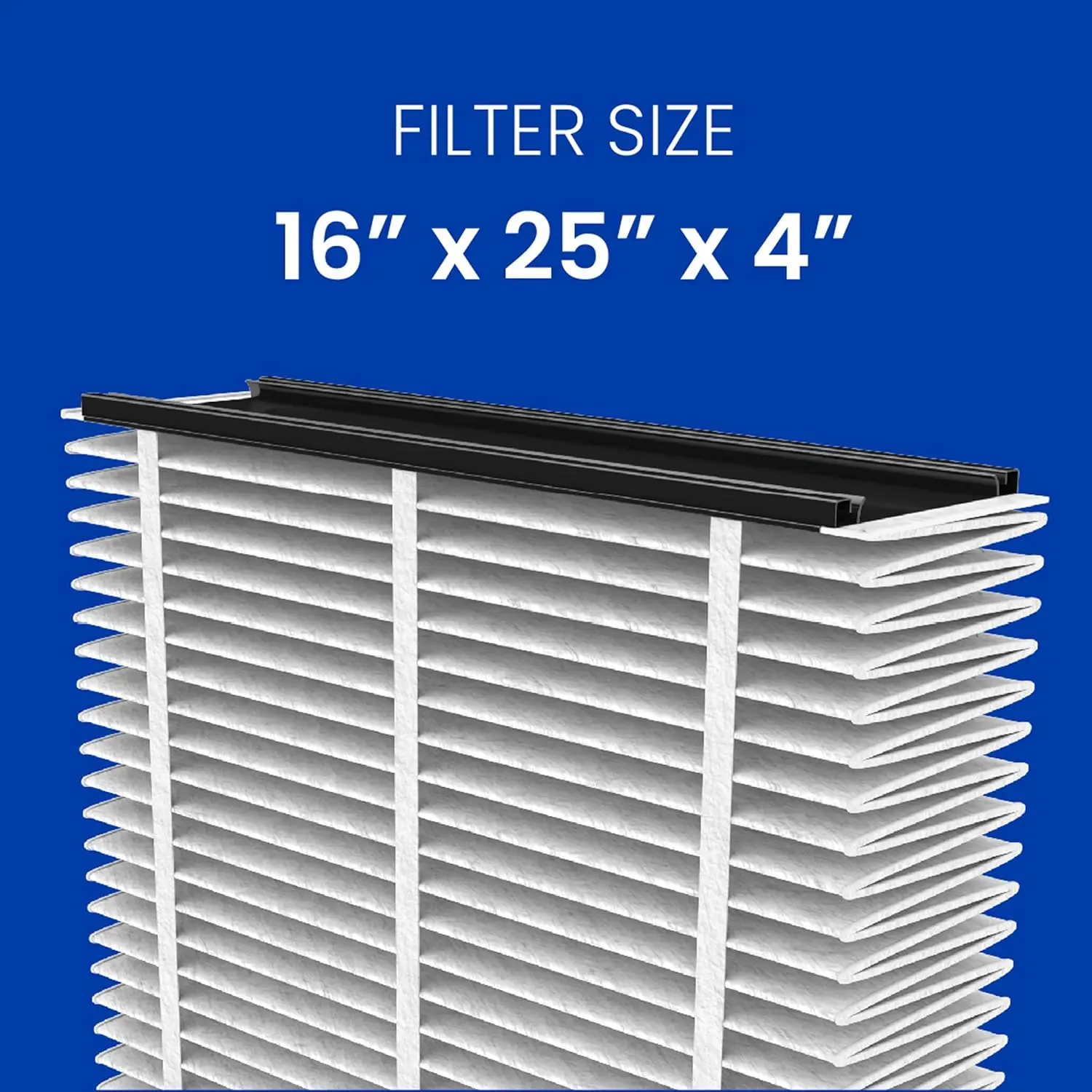 Compatible with AprilAire filter 613 Replacement Filter Air Purifier 1625FG - MERV 13, Healthy Home Allergy, 16x25x4 Air Filter