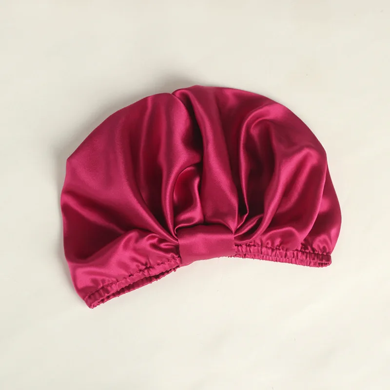 Новое поступление, шелковые шляпки класса 6А, шелковые дизайнерские шляпки, женские шелковые шляпки для сна, набор