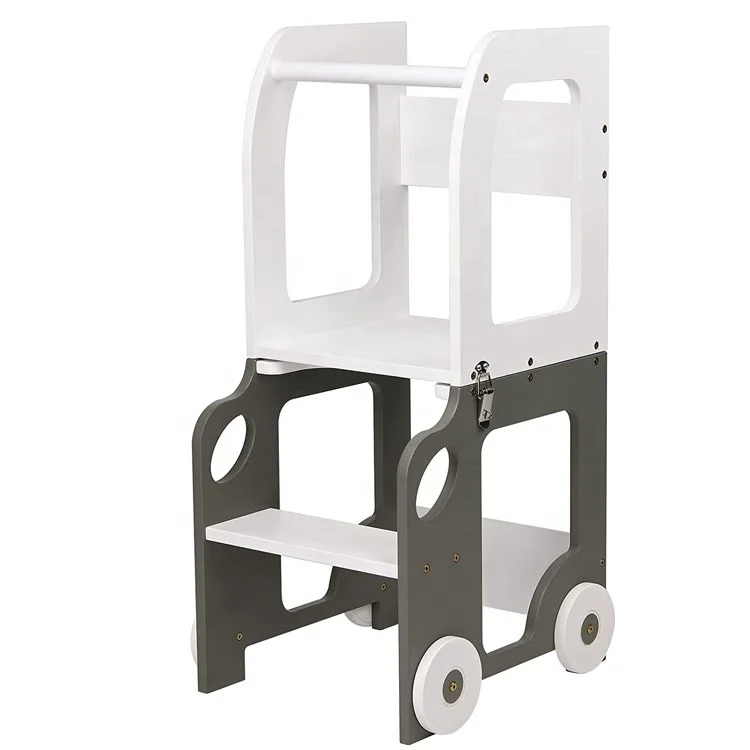 Kitchen Kids Wooden Helper Step Stool for Toddlers