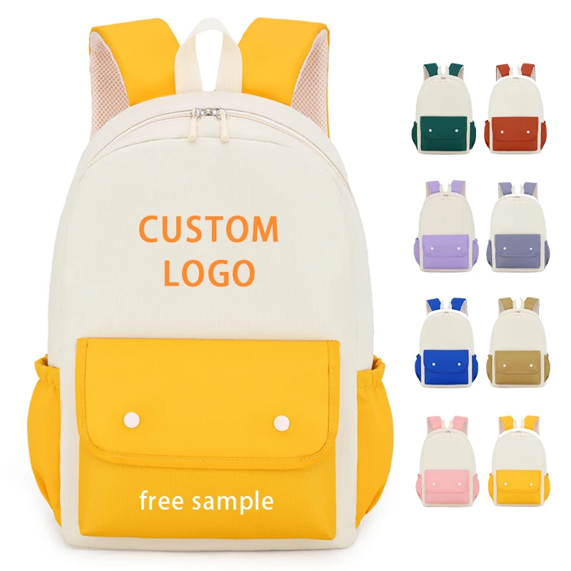 Stylish new backpack wholesale school supplies high quality school bags for teenagers sports and leisure kids bags school