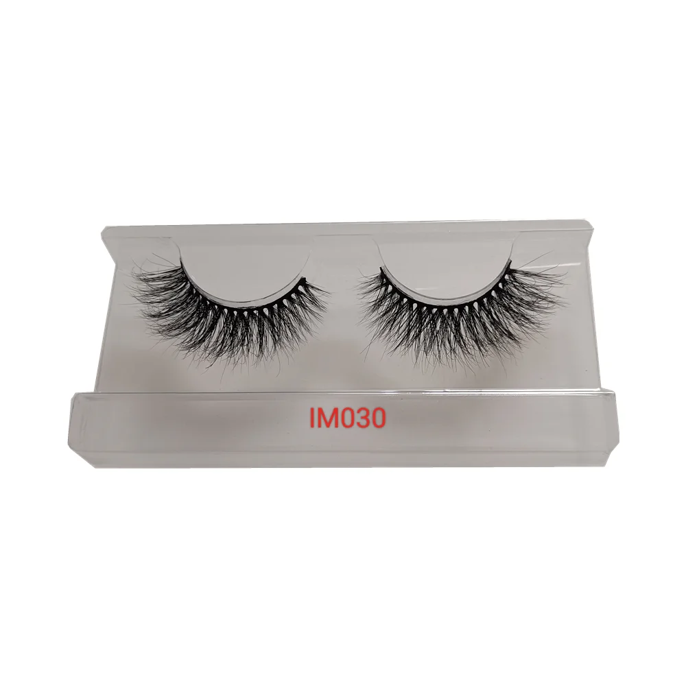 IM046 wholesale strip lashes 25MM mink lashes 30% discount 10 pairs Diamond eyelash book