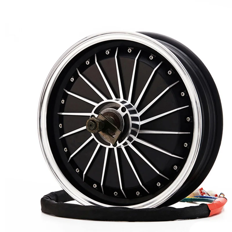 YM MOTOR 13 Inch High Efficiency Brushless Dc Motorcycle Hub Motor  72V 5000W