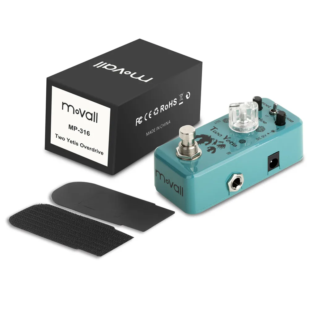 Brand New High Quality Movall MP-316 Guitar Effect Pedal  Crazy  Screamer Drive Mini Pedal