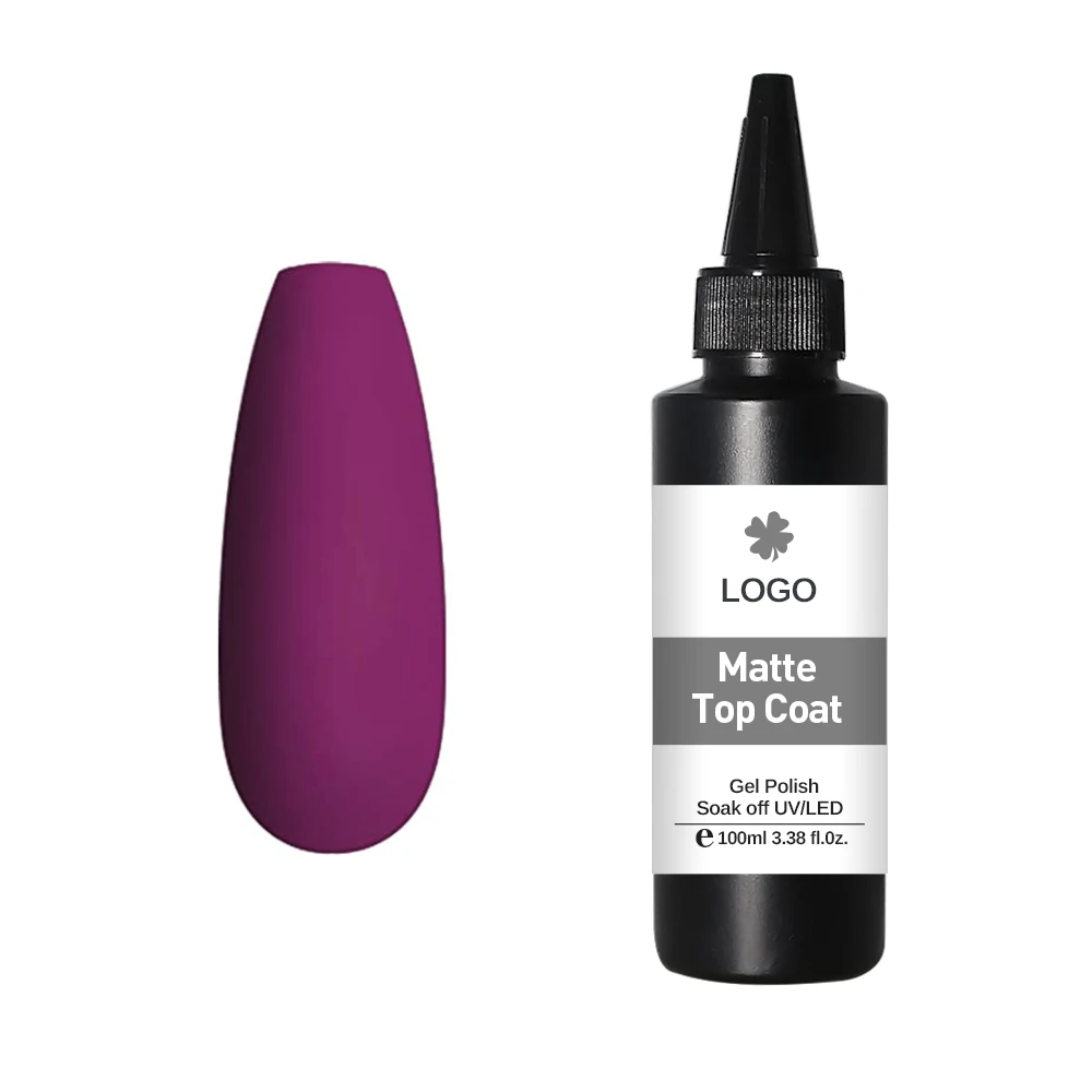 18 Years Manufacturer Matt Top Coat Gel Polish For Nail Salon