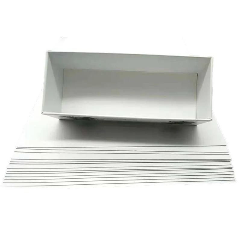 Two Side Coated 450gsm White Back Duplex Board Paper Sheet for Package Boxes