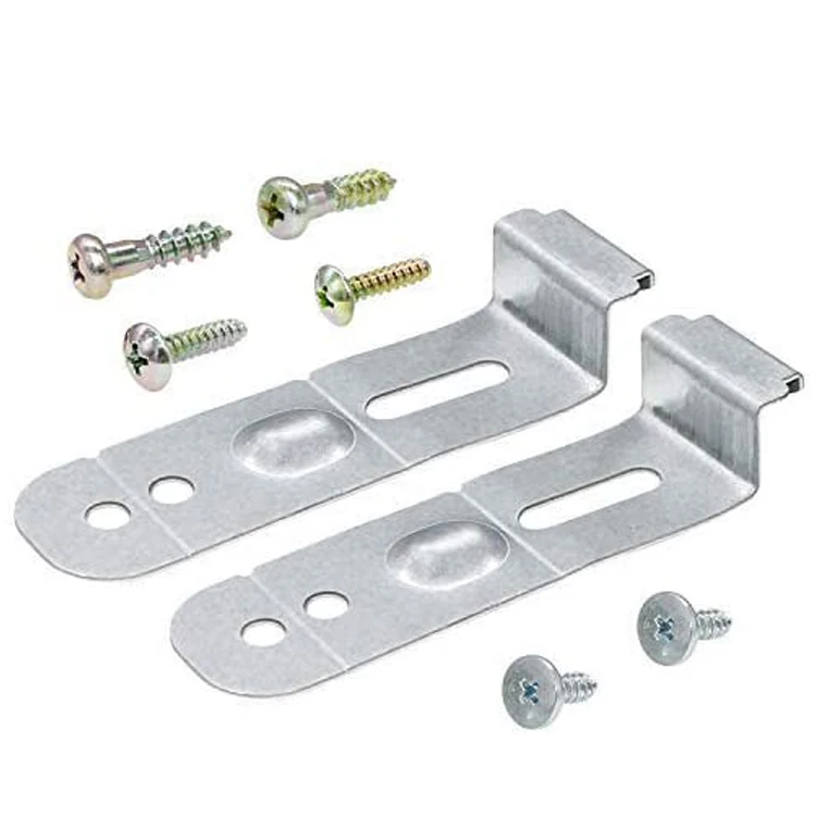 DD94-01002A Dishwasher Assembly-Install Kit (2pcs Mounting Brackets,2pcsMounting Screws)-fit for Samsung Dishwasher Mounting Bra