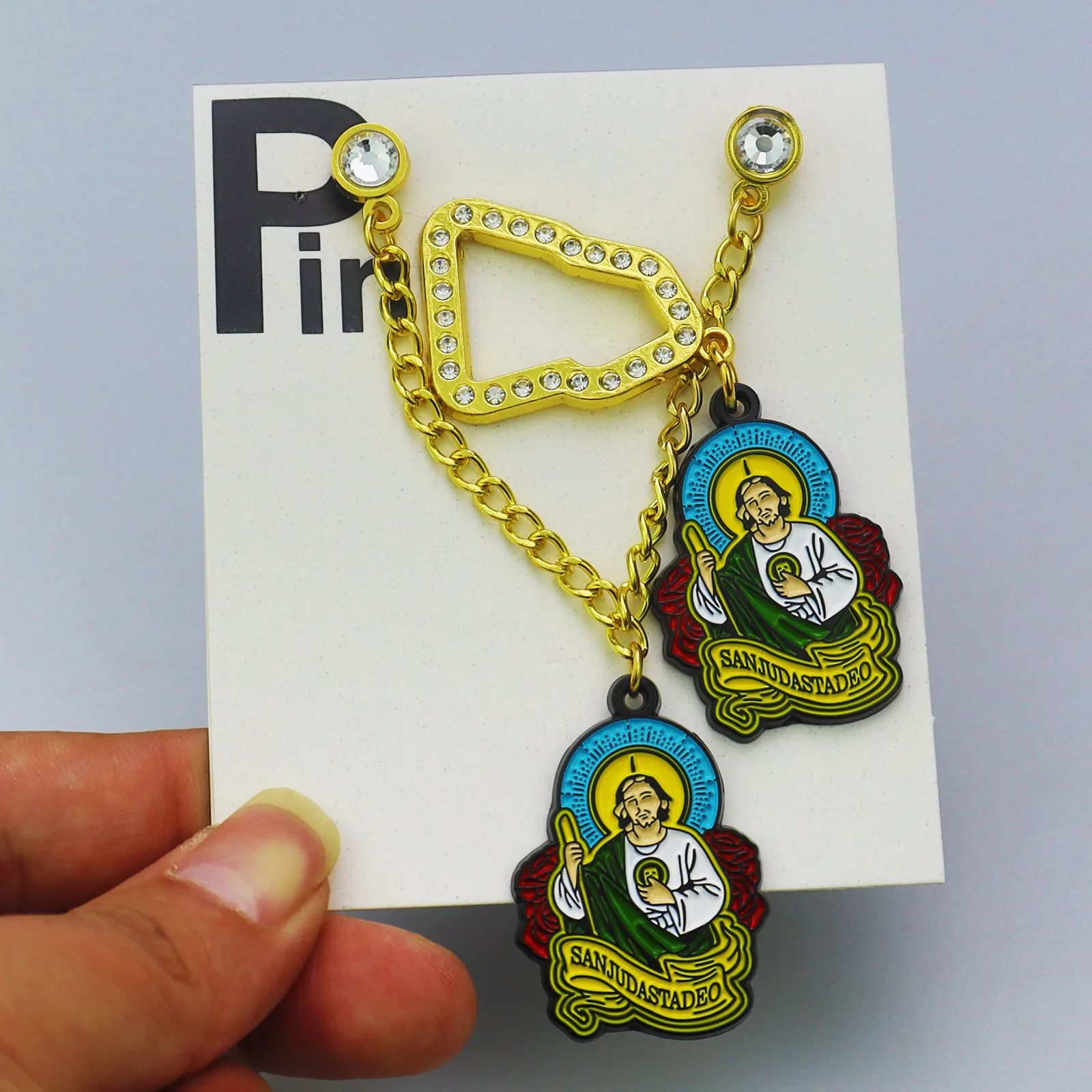 New Era hat pin MLB team logo decorative hat pendant_hat chain metal pin