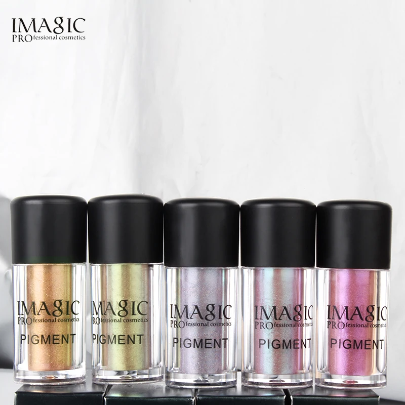 IMAGIC 9 Colors Eyeshadow Powder Long Lasting Bright Waterproof Glitter Eye Shadow Pigment Eyeshadows Makeup