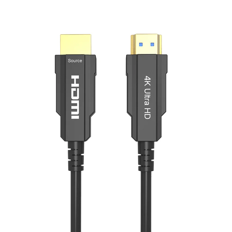 4K60Hz 18Gbps HDMI 2.0 Optical Fiber Cable 10M 15M 20M 30M 50M 100M HDMI Fiber Optic AOC Cable