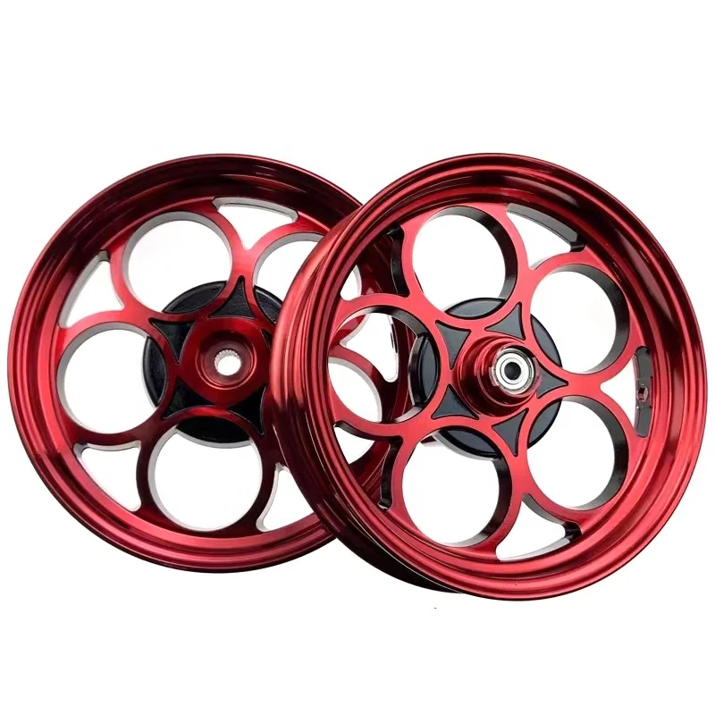 New 10' Motorcycle Scooter Aluminum Alloy Wheel Rim 10inch For dio 50 Honda Wheels And Rims Factory Price