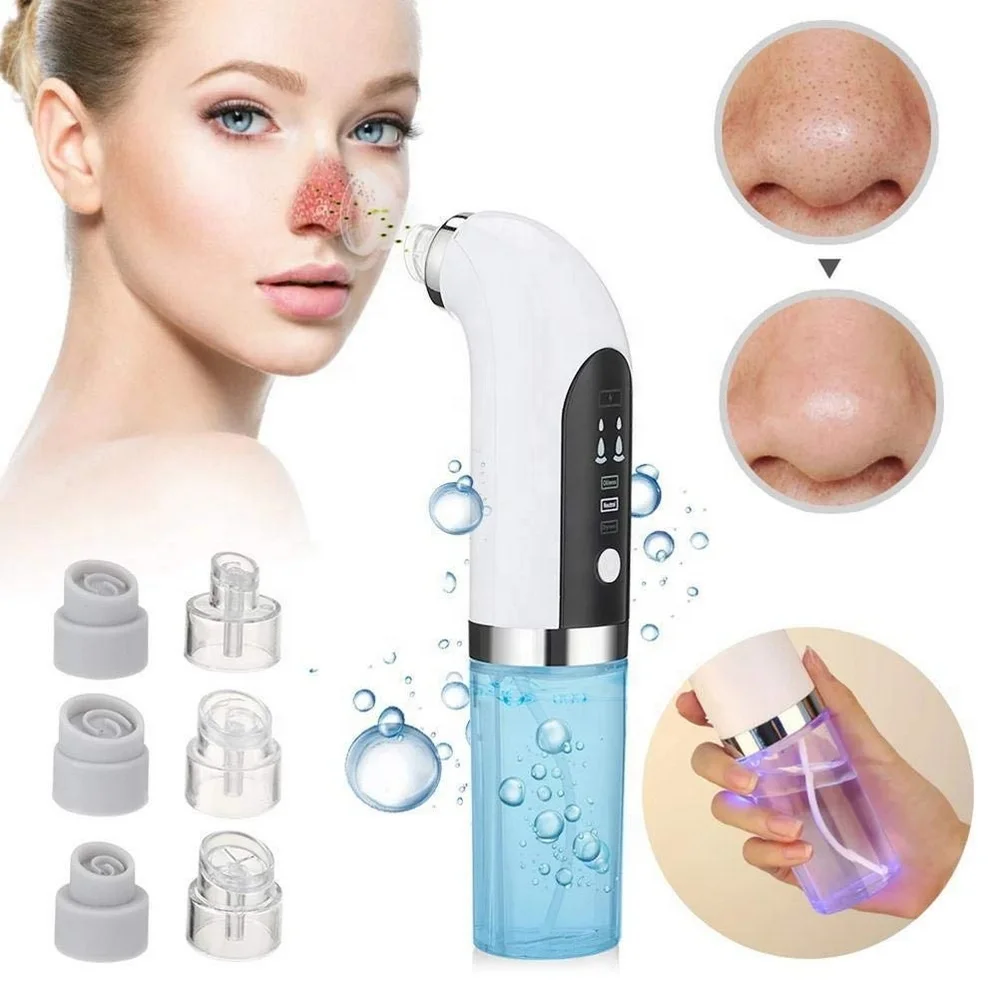 Blackhead Remover Face Deep Nose Cleaner Acne Pimple Vacuum Suction Machine Pore Cleaner Skin Care Face Deep Cleansing Tool