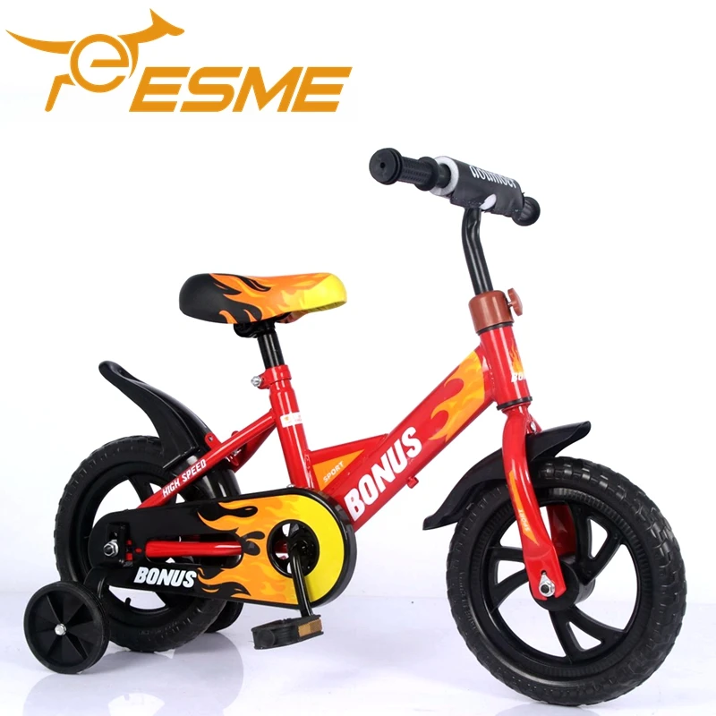 New design steel frame sport  kids cycle boy bike bicycle with training wheel child mountain bike in stock