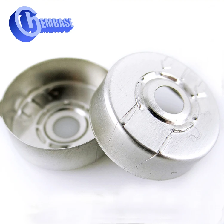 
Easy Open 28mm White Aluminium Caps for Glass Bottles 