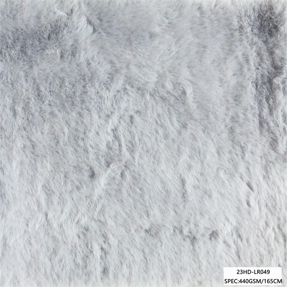 Cheap faux fur fabric oeko-tex certification wholesale faux fur fabric free sample faux rabbit fur fabric