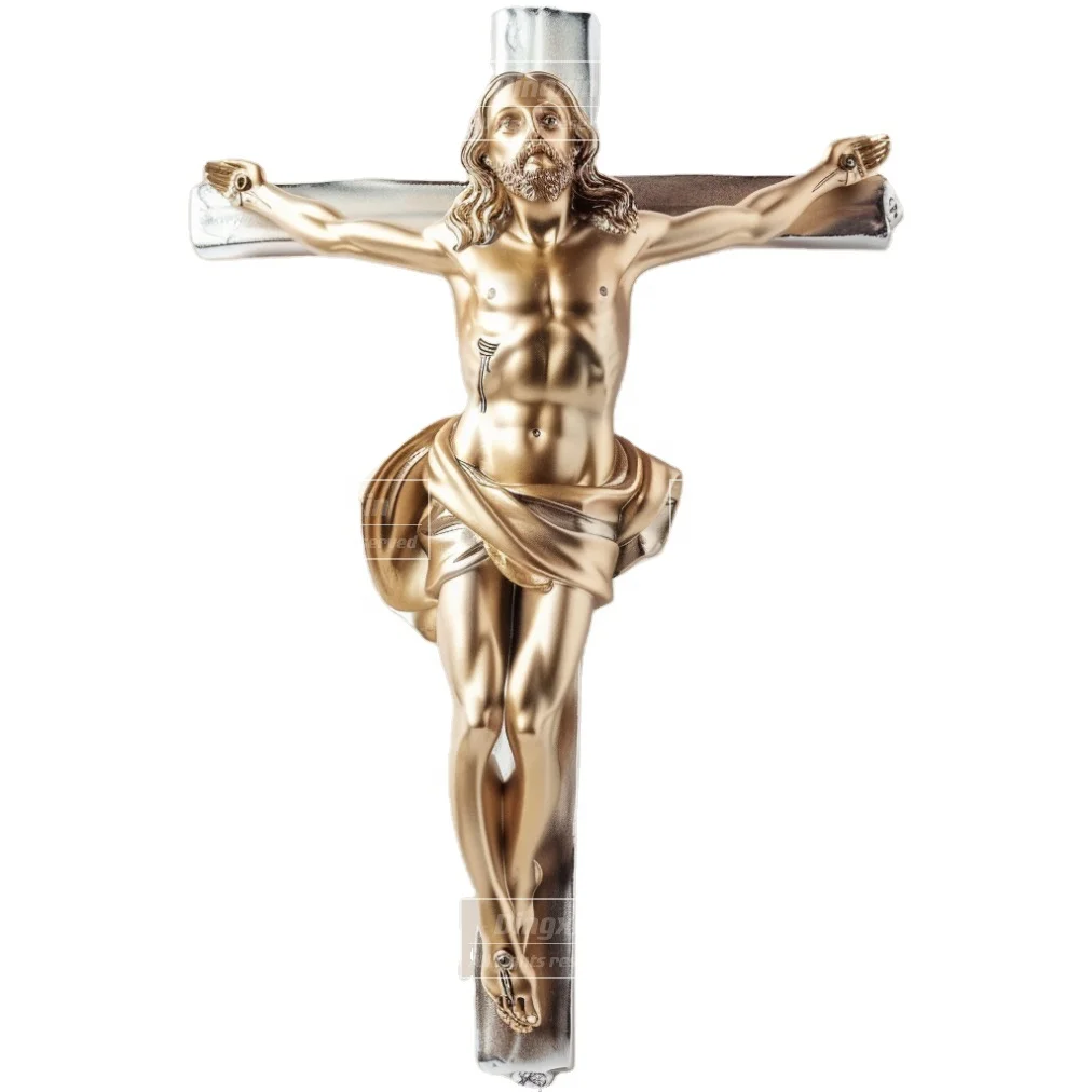 Redemption Christian Metal Jesus Statue Customized for Church