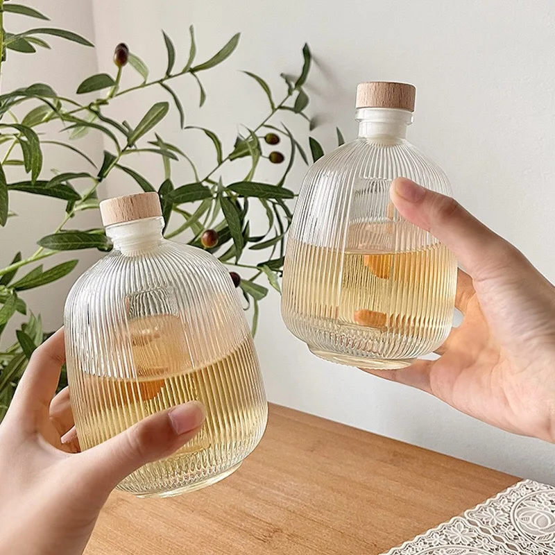 Wholesale High quality 375ml 500ml  Cold extraction glass bottle, sealed Fruit wine bottle, sweet wine coffee bottle
