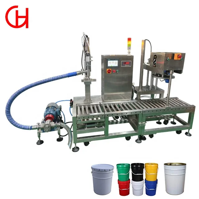 Manufacturers can be used for automotive urea,pesticides,syrup,fertilizer, lubricant weighing automatic filling production line