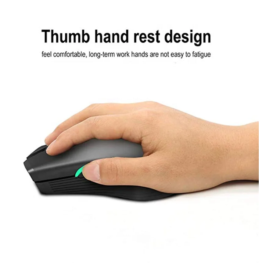 Fast Scrolling Optical Chargeable Computer Wireless Gaming  Mouse