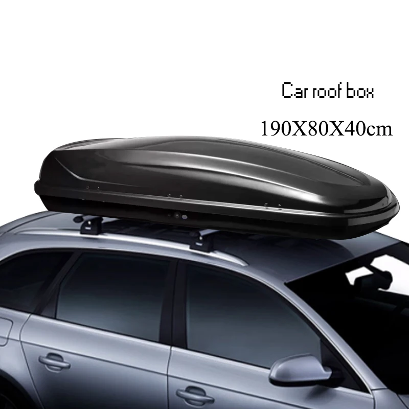 Amazon Hot Selling High Quality Universal Roof Box ABS Large Capacity Waterproof Roof Rack Top Storage Box Outdoor Roof Box
