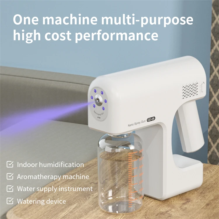 Professional Supplier electrostatic Disinfect Nano Portable Disinfecting Disinfectants ion spray