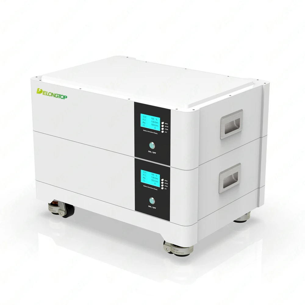 Factory Sell LifePO4 Battery 24V 200Ah 5Kwh Stacked Lithium Battery Deep Cycle 6000 Times Solar Battery