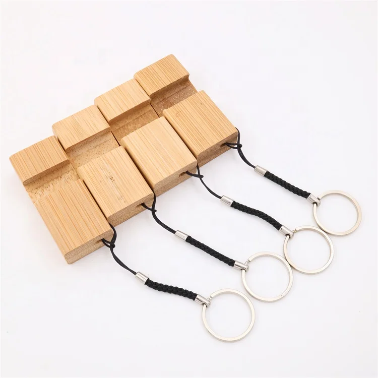 wholesale natural eco friendly bamboo mobile phone holder Keychain mobile phone stand