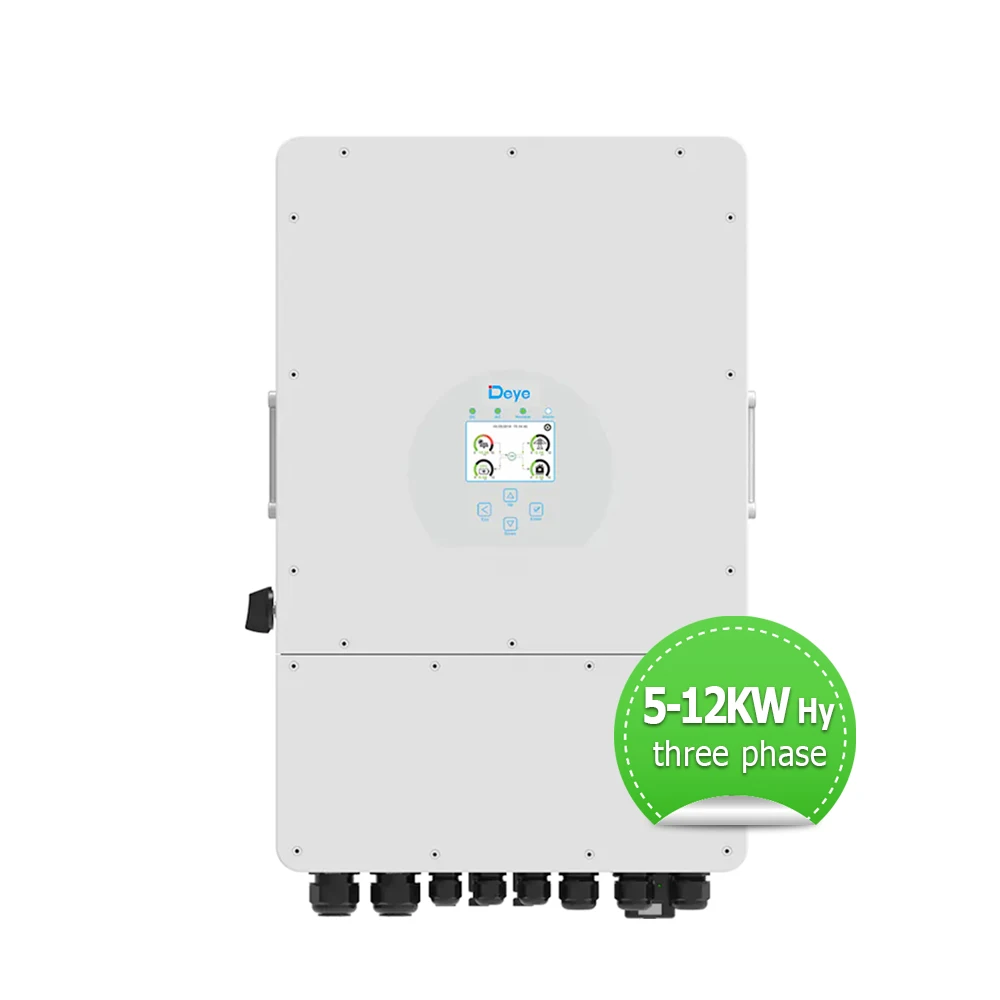 Deye EU Standard 8kw 10kw 12kw hybrid solar inverter 10kw 12kw solar energy system use 12kw solar panel inverter