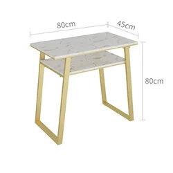 European Luxury Modern Simple Style Salon Nail Table Set With Work Chairs Manicure Table Sale