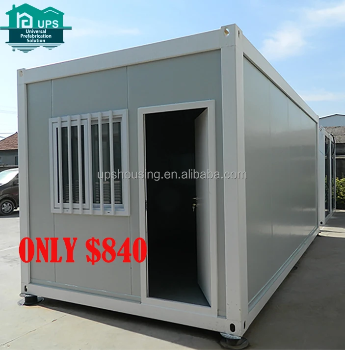 UPS Detachable Small Flat pack modular container house tiny homes prefabricated 20ft houses container