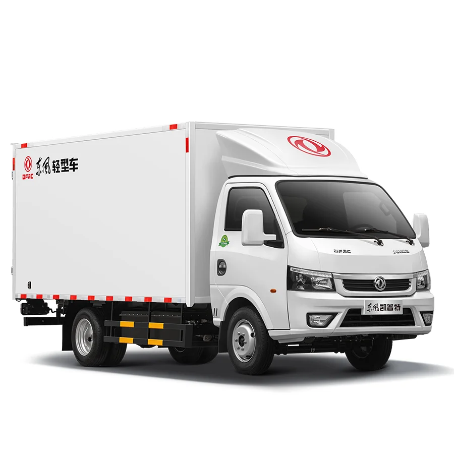 Китайский бренд DONGFENG Электрический грузовой автомобиль 3 5 T GVM выносливость 280 км с фургоном
