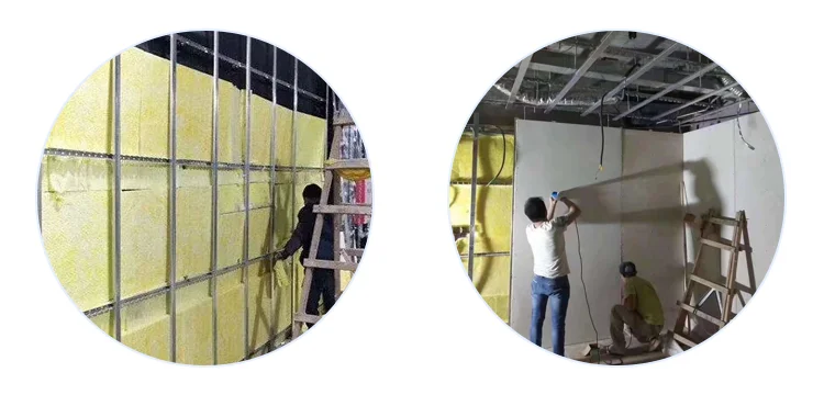 High Density Decoration Sound Proof Wall sound insulation room Sound Absorbing Acoustic Panels soundproofing Damping Plate10Tons