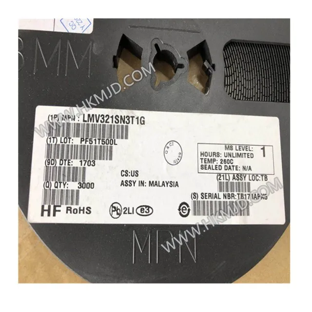  (Популярный оригинальный чип IC) LMV321SN3T1G LMV321 SOT23-5 усилители