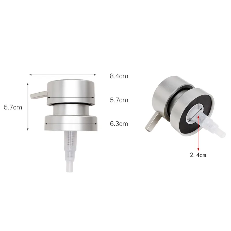 Different Styles of Gold Soap Pump Gold Soap and Lotion Dispenser Pump for Kitchen Bathroom