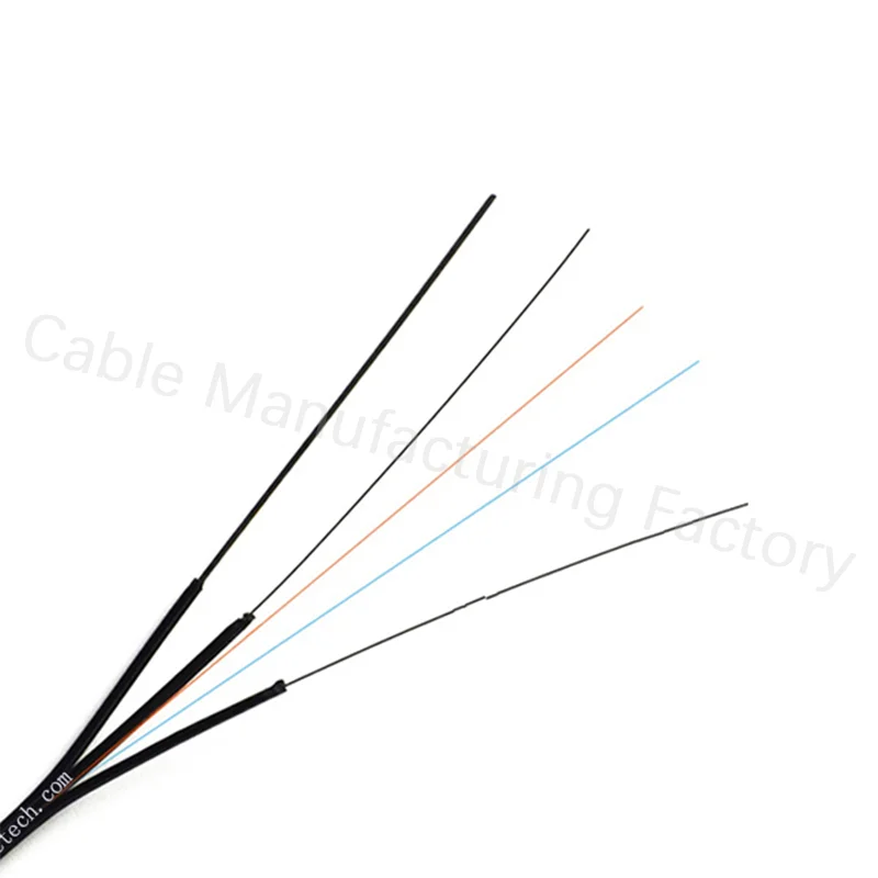  Наружная самонесущая стальная проволока 1 2 4 6 сердечников g657a1 ftth прямой
