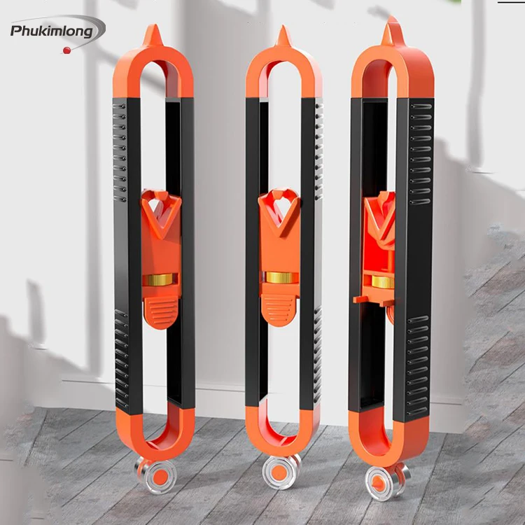 New design Profile Scribing Ruler Contour Gauge With lock For Skirting Scribe Measuring Shape Gauge Joinery Woodworking Tool