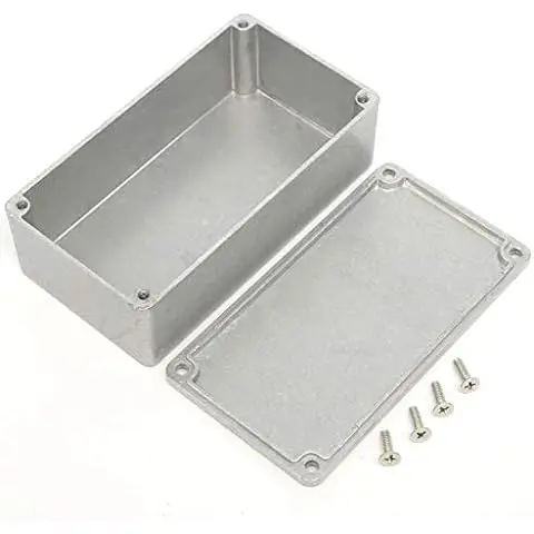 1590B 115x65x35mm Aluminum Metal Stomp Box Case Enclosure  Guitar Effect Pedal Pack of 3