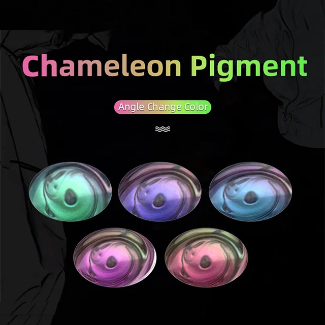 Chameleon Powder  Chameleons Pigment for Nail polish eye shadow and cosmetics Magic Discolor Powder