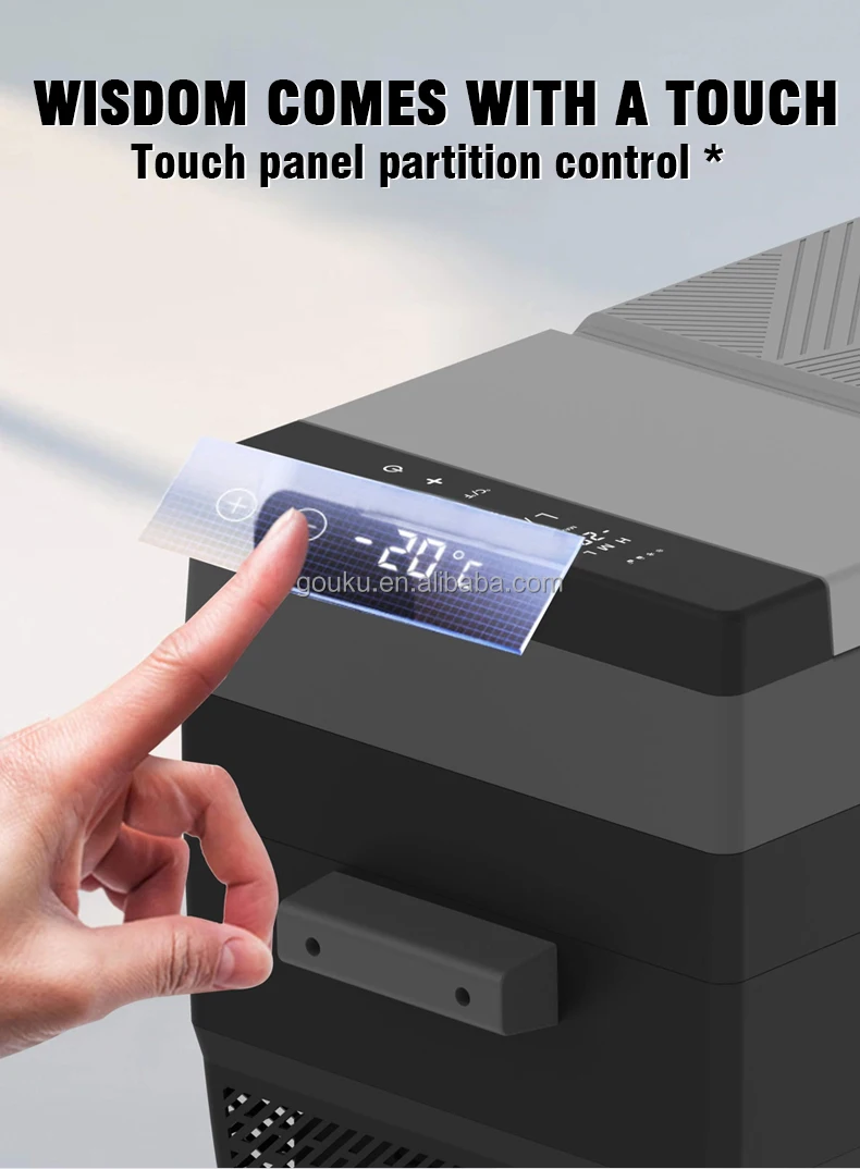 Portable Car Mini Fridge 220V 12V Make ice quickly Freezer Refrigerator Car Fridge Car Bus Truck Boat Camping Mini Fridge